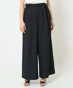 Maison de CINQ / メゾン ドゥ サンク その他パンツ | 【小さいサイズ】ドライリネンライクワイドパンツ/洗える