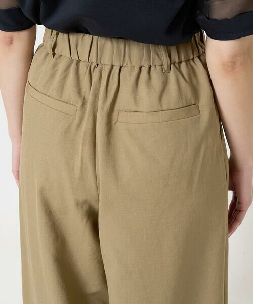 Maison de CINQ / メゾン ドゥ サンク その他パンツ | 【小さいサイズ】ドライリネンライクワイドパンツ/洗える | 詳細6