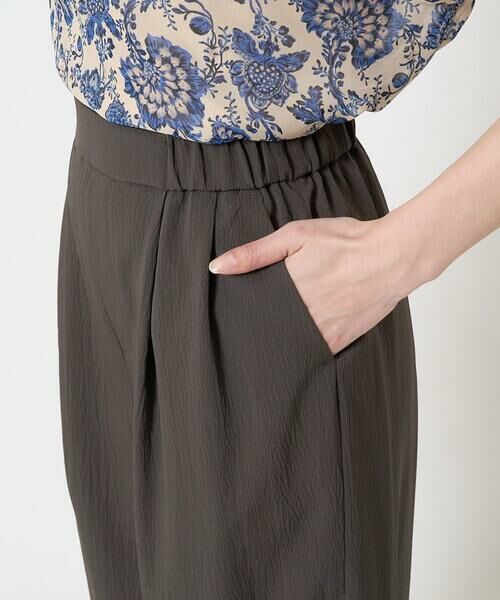 Maison de CINQ / メゾン ドゥ サンク チノ・ワークパンツ | 【小さいサイズ】サイドスリットセミワイドパンツ/洗える | 詳細10