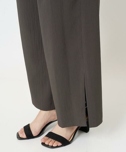 Maison de CINQ / メゾン ドゥ サンク チノ・ワークパンツ | 【小さいサイズ】サイドスリットセミワイドパンツ/洗える | 詳細11