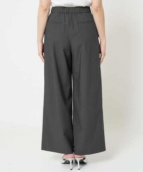 Maison de CINQ / メゾン ドゥ サンク その他パンツ | 【小さいサイズ】ワイドストレート ストレッチプルオンパンツ/洗える | 詳細5