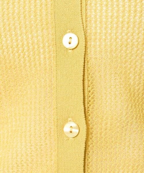 Maison de CINQ / メゾン ドゥ サンク カーディガン・ボレロ | 【小さいサイズ】メッシュ柄ニットカーディガン | 詳細10