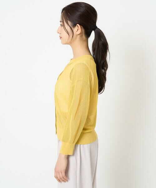 Maison de CINQ / メゾン ドゥ サンク カーディガン・ボレロ | 【小さいサイズ】メッシュ柄ニットカーディガン | 詳細5