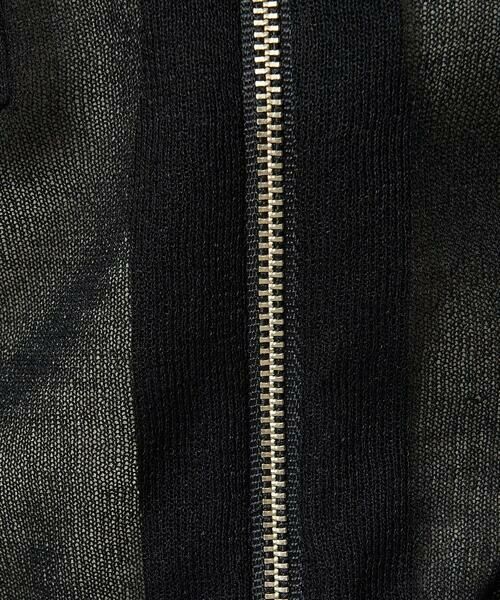 Maison de CINQ / メゾン ドゥ サンク その他アウター | 【小さいサイズ】シアーニットブルゾン/接触冷感/洗える | 詳細13