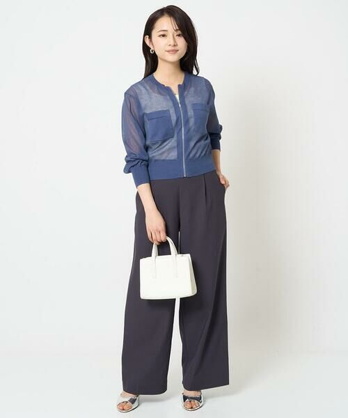 Maison de CINQ / メゾン ドゥ サンク その他アウター | 【小さいサイズ】シアーニットブルゾン/接触冷感/洗える | 詳細19