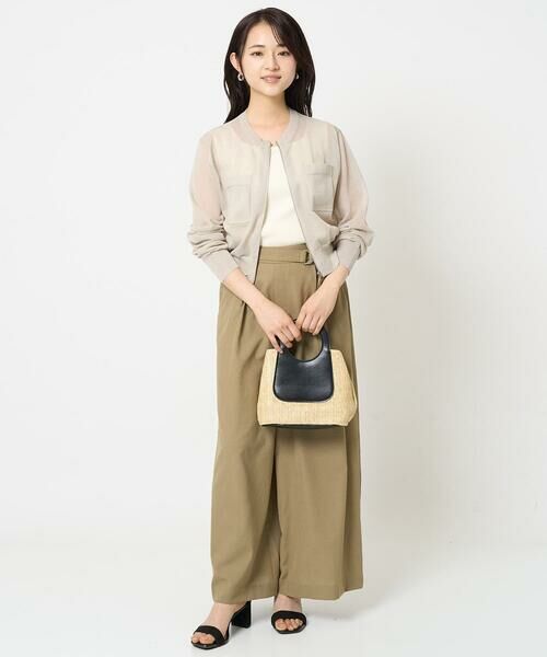 Maison de CINQ / メゾン ドゥ サンク その他アウター | 【小さいサイズ】シアーニットブルゾン/接触冷感/洗える | 詳細21