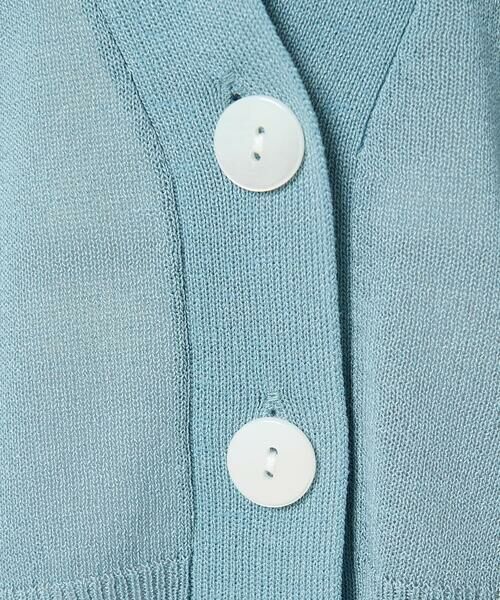 Maison de CINQ / メゾン ドゥ サンク カーディガン・ボレロ | 【小さいサイズ】ドルマンスリーブシアーカーディガン/洗える | 詳細11