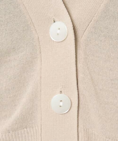 Maison de CINQ / メゾン ドゥ サンク カーディガン・ボレロ | 【小さいサイズ】ドルマンスリーブシアーカーディガン/洗える | 詳細13