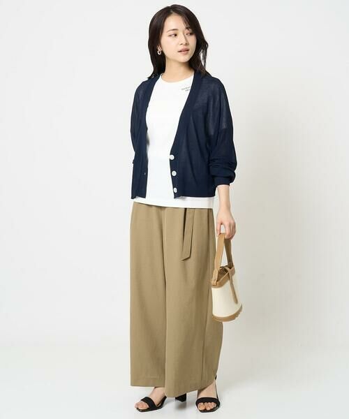 Maison de CINQ / メゾン ドゥ サンク カーディガン・ボレロ | 【小さいサイズ】ドルマンスリーブシアーカーディガン/洗える | 詳細22