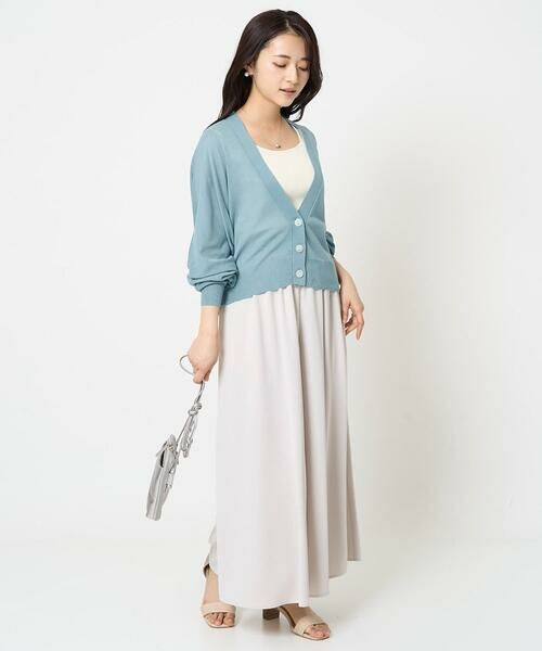 Maison de CINQ / メゾン ドゥ サンク カーディガン・ボレロ | 【小さいサイズ】ドルマンスリーブシアーカーディガン/洗える | 詳細25