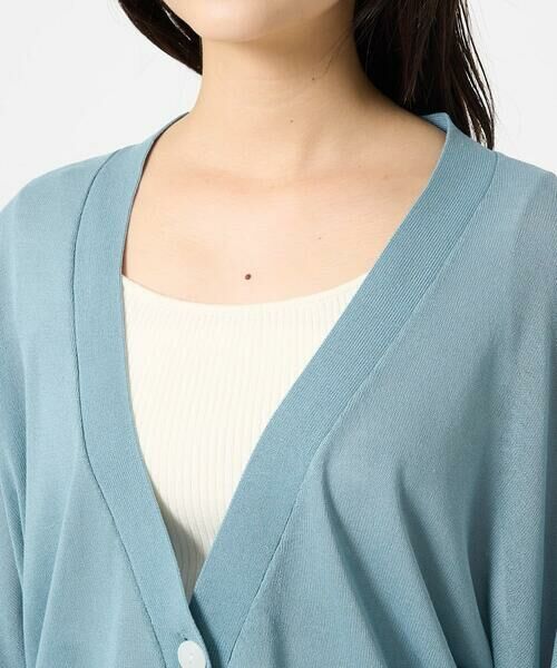 Maison de CINQ / メゾン ドゥ サンク カーディガン・ボレロ | 【小さいサイズ】ドルマンスリーブシアーカーディガン/洗える | 詳細8
