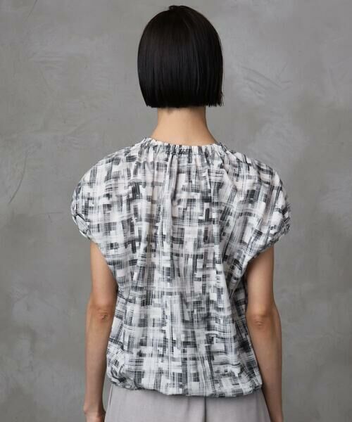 Maison de CINQ / メゾン ドゥ サンク シャツ・ブラウス | [小さいサイズ]かすれチェック柄ノースリーブプルオーバー(セットアップ対応) | 詳細5