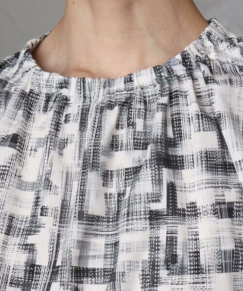 Maison de CINQ / メゾン ドゥ サンク シャツ・ブラウス | [小さいサイズ]かすれチェック柄ノースリーブプルオーバー(セットアップ対応) | 詳細7