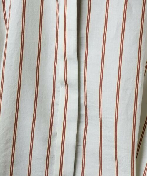 Maison de CINQ / メゾン ドゥ サンク シャツ・ブラウス | [小さいサイズ]ストライプ柄デザインタックブラウス | 詳細10