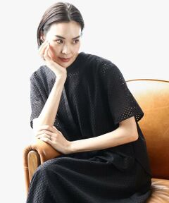 Maison de CINQ / メゾン ドゥ サンク シャツ・ブラウス | [小さいサイズ]エンブロイダリーレースブラウス(セットアップ対応)