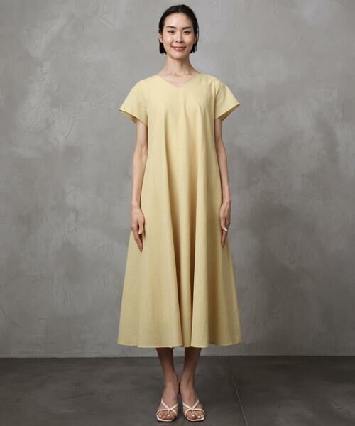 Maison de CINQ / メゾン ドゥ サンク ロング・マキシ丈ワンピース | [小さいサイズ]Vネックワンピース | 詳細11