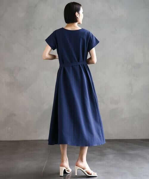 Maison de CINQ / メゾン ドゥ サンク ロング・マキシ丈ワンピース | [小さいサイズ]Vネックワンピース | 詳細15