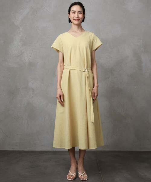 Maison de CINQ / メゾン ドゥ サンク ロング・マキシ丈ワンピース | [小さいサイズ]Vネックワンピース | 詳細3