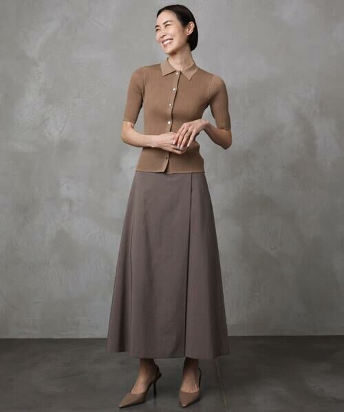 Maison de CINQ / メゾン ドゥ サンク ニット・セーター | [小さいサイズ]シアーリブ襟付きニット | 詳細21