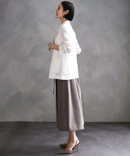 Maison de CINQ / メゾン ドゥ サンク ロング・マキシ丈スカート | [ 小さいサイズ]ベルト付きAラインスカート | 詳細25