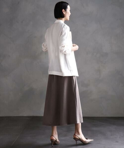 Maison de CINQ / メゾン ドゥ サンク ロング・マキシ丈スカート | [ 小さいサイズ]ベルト付きAラインスカート | 詳細26