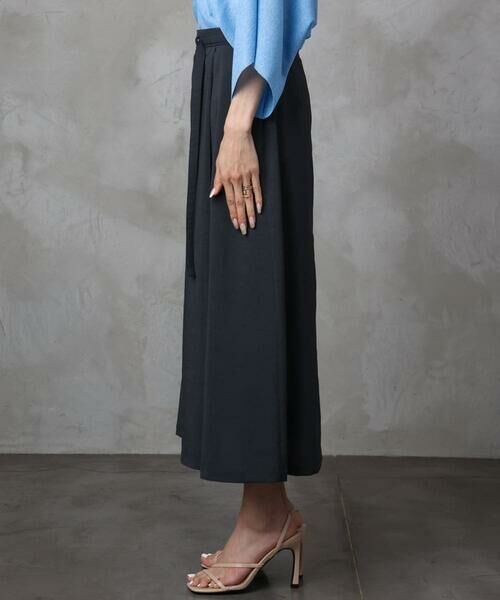 Maison de CINQ / メゾン ドゥ サンク ロング・マキシ丈スカート | [ 小さいサイズ]ベルト付きAラインスカート | 詳細5
