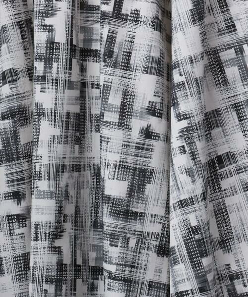 Maison de CINQ / メゾン ドゥ サンク ロング・マキシ丈スカート | [小さいサイズ]かすれチェック柄ギャザースカート(セットアップ対応) | 詳細9