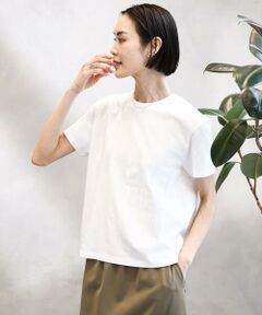 Maison de CINQ / メゾン ドゥ サンク カットソー | [小さいサイズ]ラメロゴTシャツ