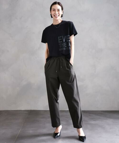 Maison de CINQ / メゾン ドゥ サンク カットソー | [小さいサイズ]ラメロゴTシャツ | 詳細13