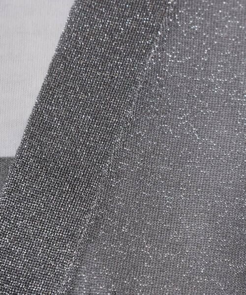 Maison de CINQ / メゾン ドゥ サンク カーディガン・ボレロ | [小さいサイズ]シアーラメVネックカーディガン | 詳細2