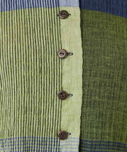 Maison de CINQ / メゾン ドゥ サンク シャツ・ブラウス | [日本製]コットンレーヨンランダムチェックブラウス | 詳細14