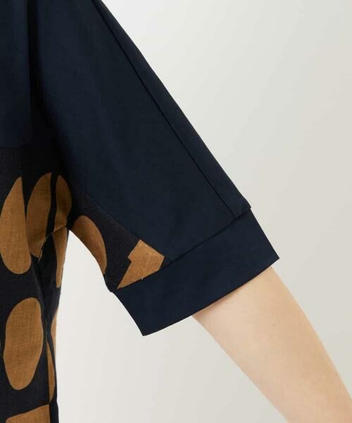 Maison de CINQ / メゾン ドゥ サンク シャツ・ブラウス | コーヒービーンズプリントブラウス | 詳細11