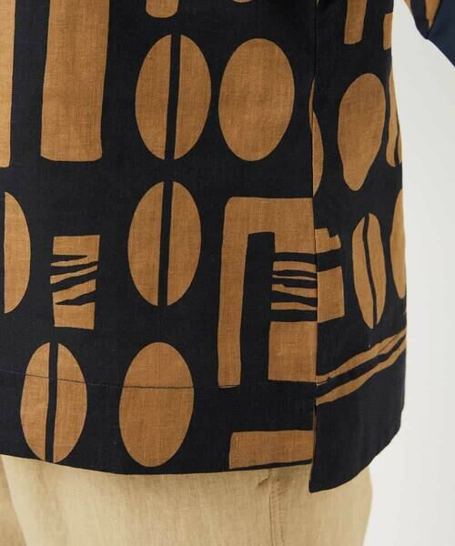 Maison de CINQ / メゾン ドゥ サンク シャツ・ブラウス | コーヒービーンズプリントブラウス | 詳細12