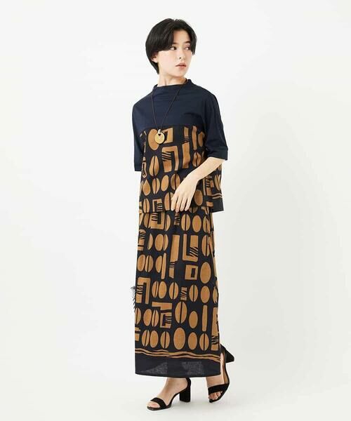 Maison de CINQ / メゾン ドゥ サンク シャツ・ブラウス | コーヒービーンズプリントブラウス | 詳細18