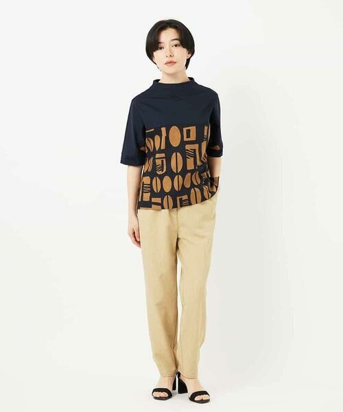 Maison de CINQ / メゾン ドゥ サンク シャツ・ブラウス | コーヒービーンズプリントブラウス | 詳細20