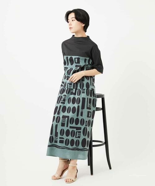 Maison de CINQ / メゾン ドゥ サンク シャツ・ブラウス | コーヒービーンズプリントブラウス | 詳細23