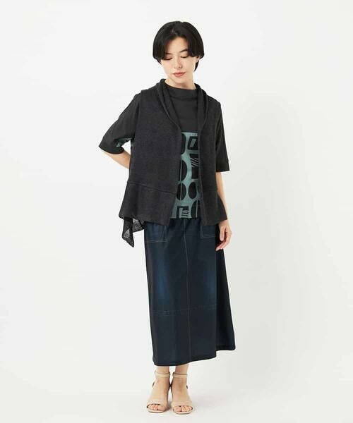 Maison de CINQ / メゾン ドゥ サンク シャツ・ブラウス | コーヒービーンズプリントブラウス | 詳細27