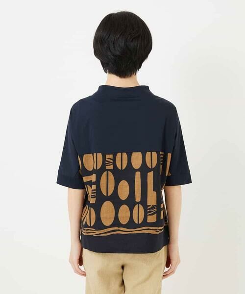 Maison de CINQ / メゾン ドゥ サンク シャツ・ブラウス | コーヒービーンズプリントブラウス | 詳細9