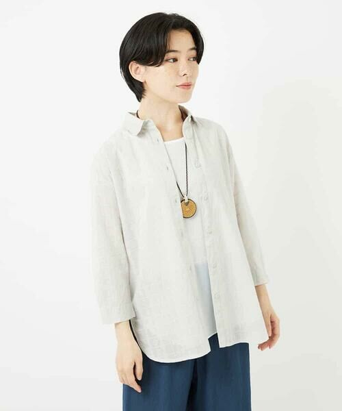 Maison de CINQ / メゾン ドゥ サンク シャツ・ブラウス | インドエンブロイダリー刺繍ブラウス | 詳細9