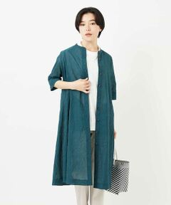 Maison de CINQ / メゾン ドゥ サンク ロング・マキシ丈ワンピース | 先染めボイルワッシャーワンピース