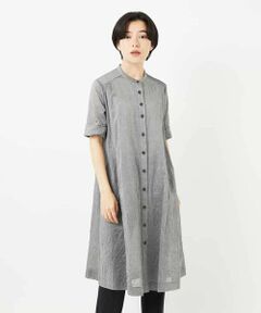 Maison de CINQ / メゾン ドゥ サンク ロング・マキシ丈ワンピース | 先染めボイルワッシャーワンピース