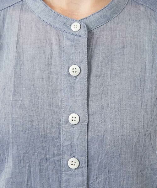 Maison de CINQ / メゾン ドゥ サンク ロング・マキシ丈ワンピース | 先染めボイルワッシャーワンピース | 詳細14