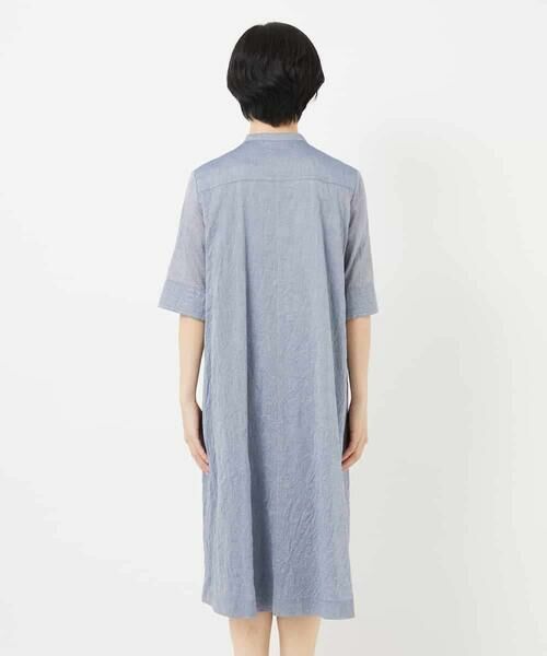 Maison de CINQ / メゾン ドゥ サンク ロング・マキシ丈ワンピース | 先染めボイルワッシャーワンピース | 詳細8