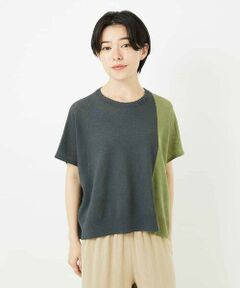 Maison de CINQ / メゾン ドゥ サンク ニット・セーター | バイカラーニットプルオーバー