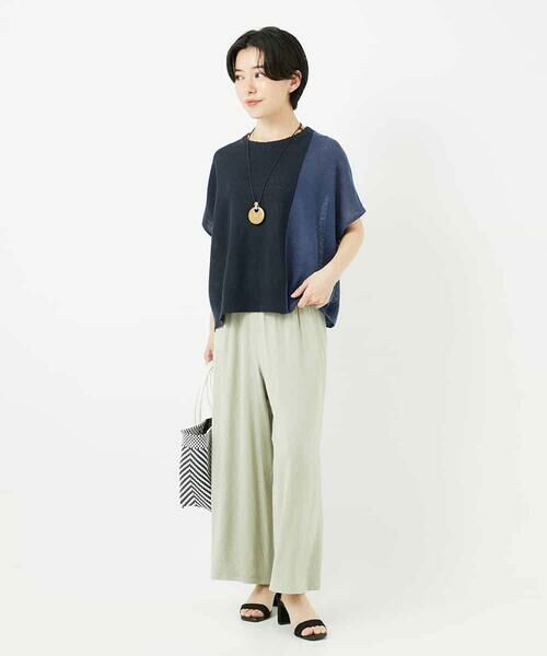 Maison de CINQ / メゾン ドゥ サンク ニット・セーター | バイカラーニットプルオーバー | 詳細12