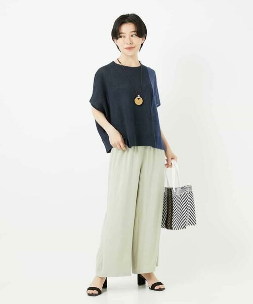 Maison de CINQ / メゾン ドゥ サンク ニット・セーター | バイカラーニットプルオーバー | 詳細13