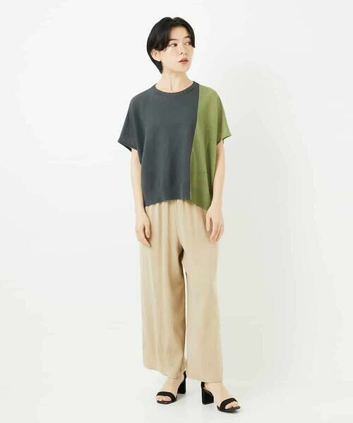 Maison de CINQ / メゾン ドゥ サンク ニット・セーター | バイカラーニットプルオーバー | 詳細18