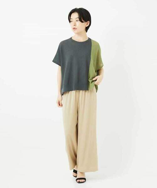 Maison de CINQ / メゾン ドゥ サンク ニット・セーター | バイカラーニットプルオーバー | 詳細19