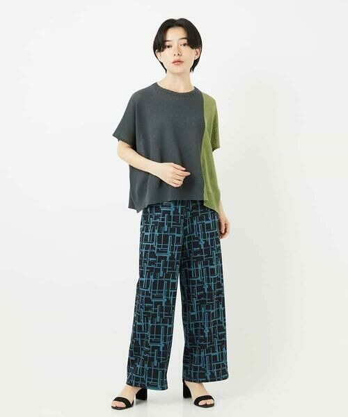 Maison de CINQ / メゾン ドゥ サンク ニット・セーター | バイカラーニットプルオーバー | 詳細21