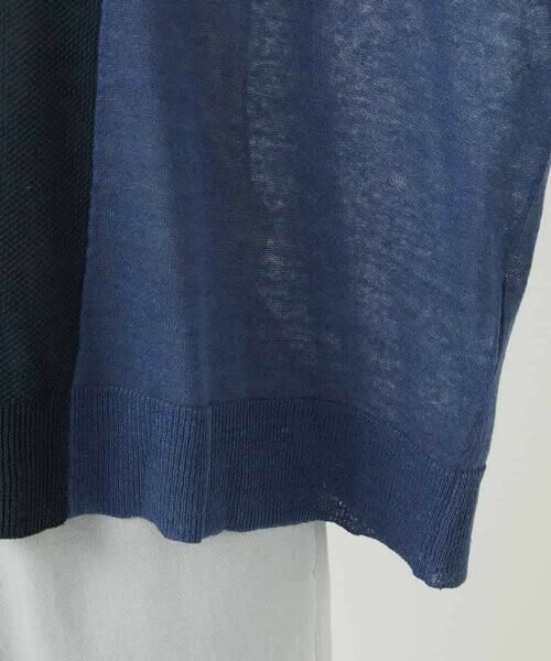 Maison de CINQ / メゾン ドゥ サンク ニット・セーター | バイカラーニットプルオーバー | 詳細9